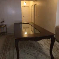 میز غذاخوری چوبی ۱۰ نفره