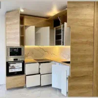 کابینت کمد دیواری آتا کد محصول6788|کتابخانه، شلف، قفسه‌های دیواری|نسیم‌شهر, |دیوار