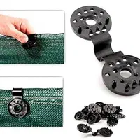 گیره نصب توری سایبان - شید گلخانه با فرمول جدید|عمدهفروشی|بابل, |دیوار