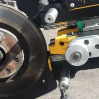 تراش و تابگیری درجا دیسک در محل