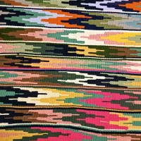 یک گلیم دستی ویک گلیم ماشینیی