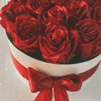 دسته گل و باکس گل روبانی جاودان روز مادر و زن یلدا|گل مصنوعی|رشت, صفاری|دیوار