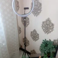 رینگ لایت همراه با پایهه
