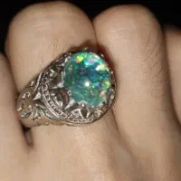 11 عدد نگین + انگشتر اوپال|جواهرات|زنجان, |دیوار