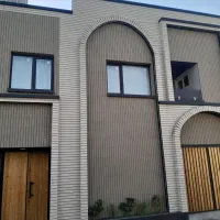 نماکاری قصر (آجرنما و سنگ)شومینه وباربیکیو