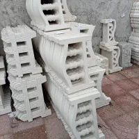 نرده مدل صراحی کوچک۶۰سانت|مصالح و تجهیزات ساختمان|لولمان, |دیوار