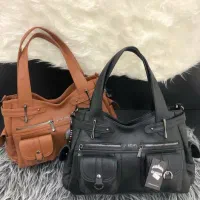 کیف چرم شسته