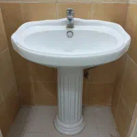 روشویی سرامیکی با شیر اهرمی