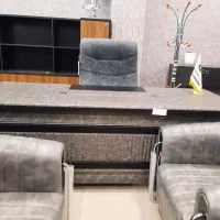 میز مدیریت ملامینه ۲۲۰ سانتیمتری  قصر چوب