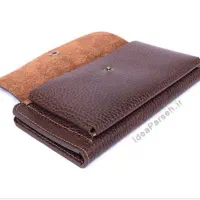 کیف پول چرمی و جا موبایلی