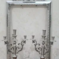 آینه و شمعدان تیتانیومی درجه یک
