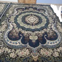 دوجفت فرش نه متری .کار کرده