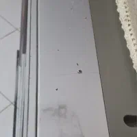 تلوزیون ومیز تلوزیون نقره ای|تلویزیون و پروژکتور|تهران, آهنگ|دیوار