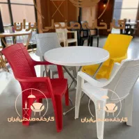 میز و صندلی پلاستیکی مدل عرفانه ناهارخوری غذاخوری