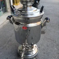 سماور 12 لیتری پایه نفتی امین نسب تبریز|سماور، چای‌ساز، قهوه‌ساز|قدس, شهر‌قدس|دیوار