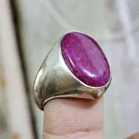 انگشتر زیبای یاقوت صورتی(عکس وتوضیحات دارد)|جواهرات|بوشهر, |دیوار