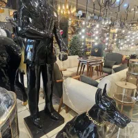 مجسمه سالنی مرد جنتلمن سر گردون|مجسمه، تندیس، ماکت|مشهد, توس (بلوار توس)|دیوار