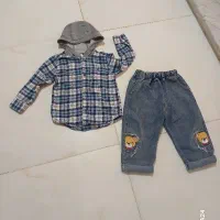 کفش و لباس بچگانه (پسرانه) در حد نو خارجی