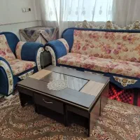 مبل ۷ نفره با عسلی|مبلمان خانگی و میز عسلی|قم, دروازه ری|دیوار