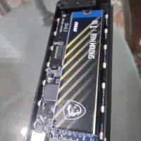 هارد SSD1ترابایت NVME MSi از نوع جدید|قطعات و لوازم جانبی رایانه|رشت, منظریه|دیوار