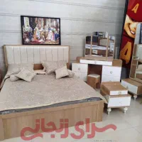 تخت & سرویس خواب۲نفره جهیزیه تختخواب بدون چک وضامن