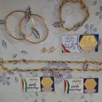 النگو گشواره گردنبند مردانه دستبند سکه فقط یکجا