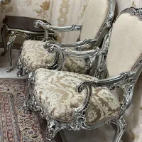 مبلمان استیل ۷ نفره همراه غذاخوری ۶ نفره|مبلمان خانگی و میز عسلی|تهران, آرژانتین|دیوار
