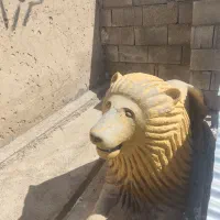 شیر بتنی هست|مجسمه، تندیس، ماکت|اهواز, کوی باهنر|دیوار