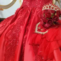 لباس حنا بندان با تمام اکسسوری