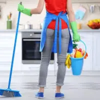نظافت منزل و اتو کردن لباس