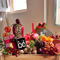 میوه آرایی،گلارایی،دکور یلدا|خدمات پذیرایی، مراسم|یزد, |دیوار