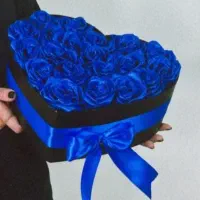 باکس و دسته گل روبانی