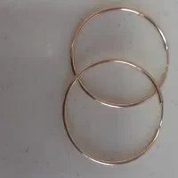 گوشواره حلقه ای طلایی