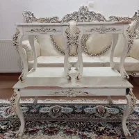 میز عسلی/جلو مبلی چوبی