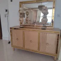 آینه و کنسول جدید|بوفه، ویترین، کنسول|شاهین‌شهر, خانه کارگر|دیوار