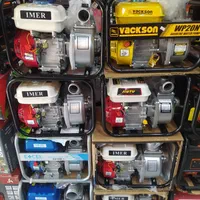 موتور آب بنزینی پمپ خود مکش طرح روبین ژاپن