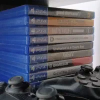 PS4 FAT 500GB پی اس فور دو دسته در حد نو|کنسول، بازی ویدئویی و آنلاین|تهران, بهاران|دیوار