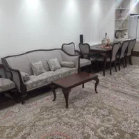 فروش مبل مدل چپندر با میز نهار خوری ۶ نفره