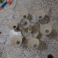 لوستر برنز ۶ شعله