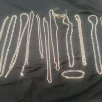 زنجیر و دستبند نقره