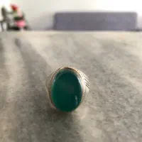 انگشتر عقیق سبز