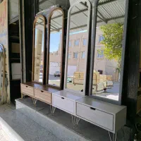 آینه باکس دوتکه تک کشو MDF|آینه|شاهین‌شهر, خانه کارگر|دیوار
