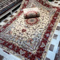 فرش دستباف جفت ۶ متری تبریز علیا ۴۰ رج دستبافت|فرش|تهران, مولوی|دیوار