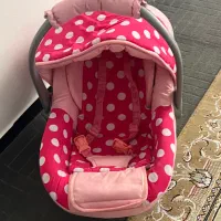 کریر در حدنو بسیار تمیز بفروش می‌رسد رنگ صورتی|کالسکه و لوازم جانبی|یاسوج, |دیوار