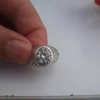 یک عدد انگشتر موزنات نقره  معاوضه  با النگو  نقره