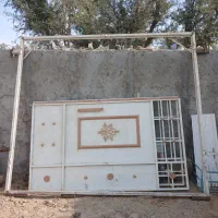 فروش درب بزرگ حیاط وپنجره