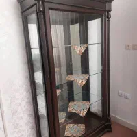 بوفه ۴ طبقه رنگ قهوه ای سالم و تمیز