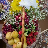 سبد میوه و سینی سالاد|خدمات پذیرایی، مراسم|کرمانشاه, |دیوار