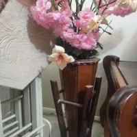 گلدان وگل|صنایع دستی و سایر لوازم تزئینی|تهران, خاک سفید|دیوار