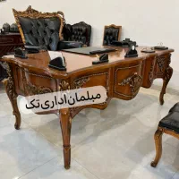 مبلمان کلاسیک اداری/میزمدیرت گویا رنگبندینامحدود